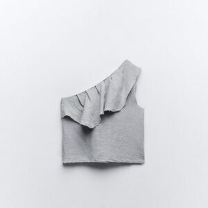 linen Zara top
